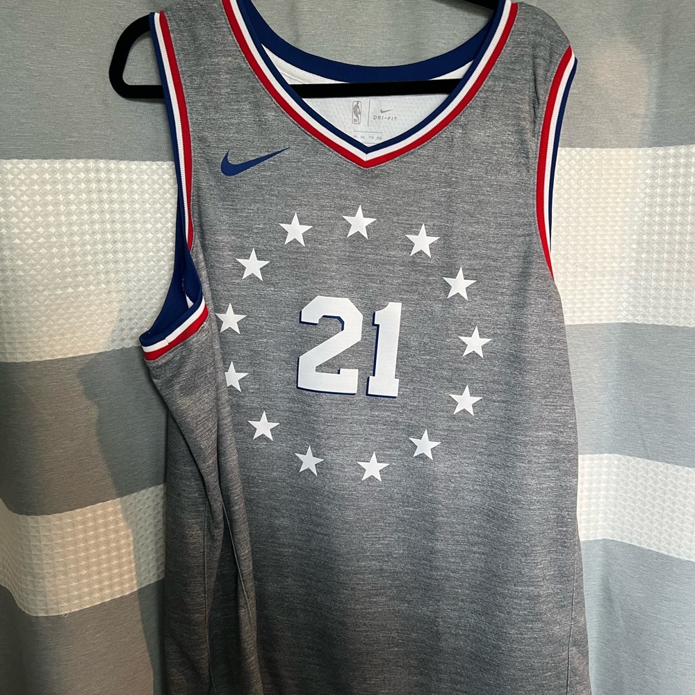 Nike 76ers Joel Embiid Swingman Jersey XXL